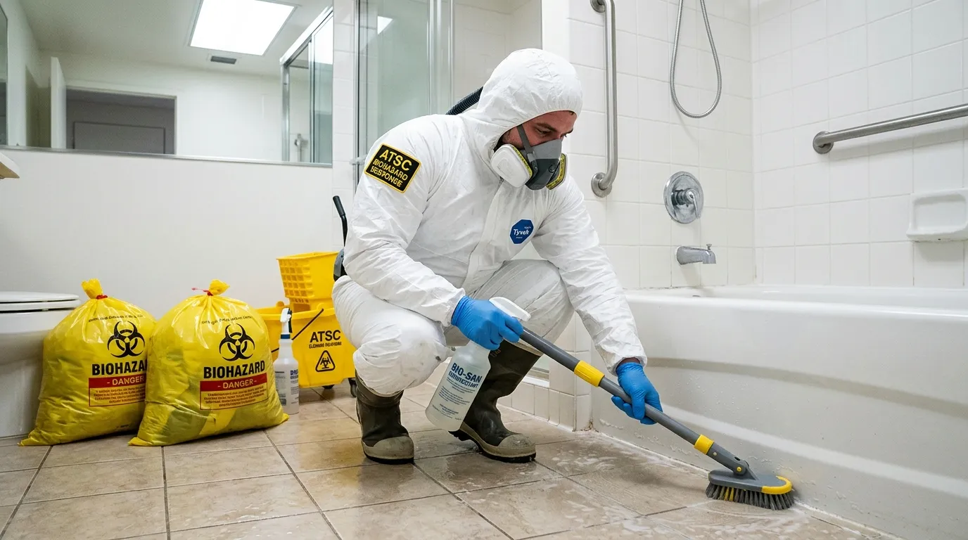 Decontamination equipment deployed for Blood Cleanup in Pinehurst